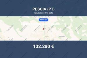 Immobile in asta di 122 m² a Pescia