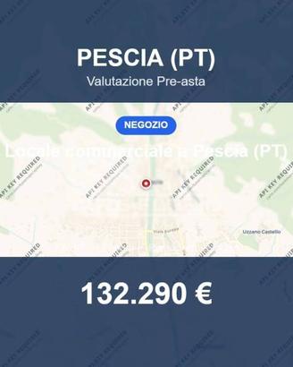 Immobile in asta di 122 m² a Pescia