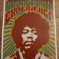 poster Jimi Hendrix vintage formato A3 