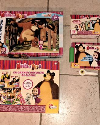Masha e Orso giochi didattici