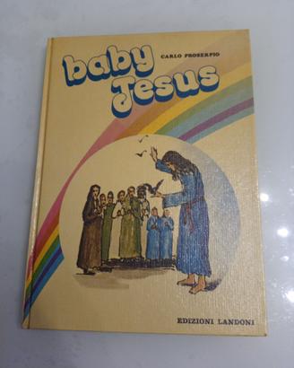 baby Jesus libro per bambini a tema religioso 1979