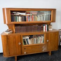 Set soggiorno vintage anni ’50 – Credenza + Mobile