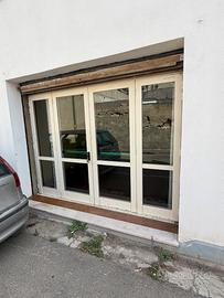 Porta finestra PVC bianca