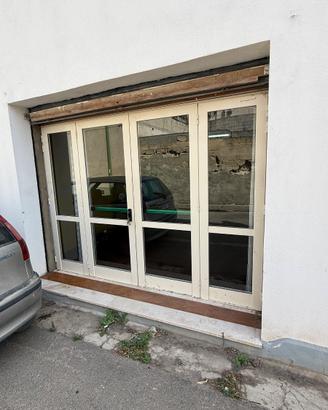 Porta finestra PVC bianca
