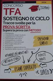 CONCORSO TFA SOSTEGNO IX CICLO TRACCE
