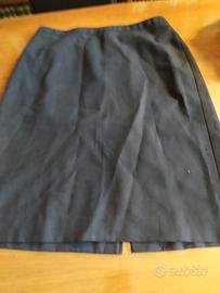 gonna blu notte max  & co + maglia max & co nera 