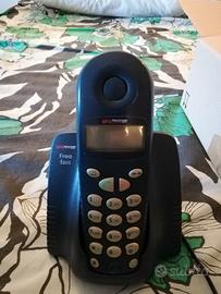 Telefono Cordless Telecom Free Basic Vintage