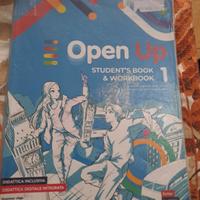 libro di inglese"open up" per le scuole medie