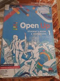 libro di inglese"open up" per le scuole medie