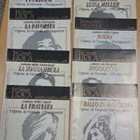 10 opere: Puritani Traviata Figaro Ballo Maschera