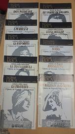 10 opere: Puritani Traviata Figaro Ballo Maschera