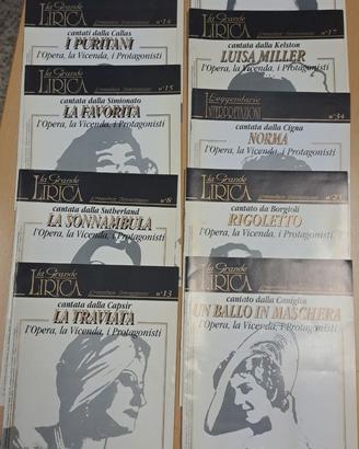 10 opere: Puritani Traviata Figaro Ballo Maschera