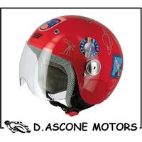 Casco junior S775 Space Explorer Child - RED-