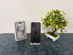 iPhone 15 128GB Nero Garanzia 12 Mesi Fattura