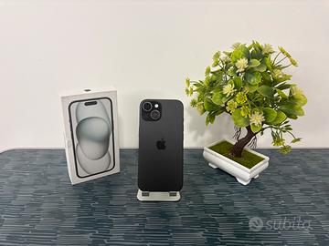 iPhone 15 128GB Nero Garanzia 12 Mesi Fattura