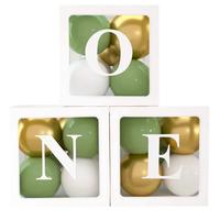 Torta finta + cubi per compleanno di 1 anno