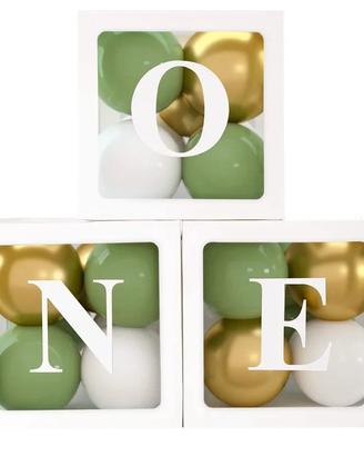 Torta finta + cubi per compleanno di 1 anno