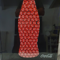 Quadro commemorativo coca cola