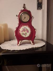 OROLOGIO DA TAVOLO ANKER IN CERAMICA VINTAGE