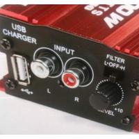 Amplificatore hi-fi stereo 50 watt per moto auto