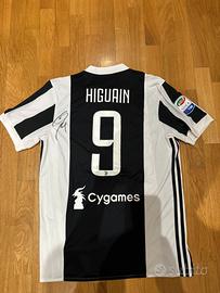 Maglia N.9 Higuain Juventus autografata