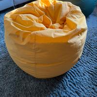 Pouf giallo 90x90cm