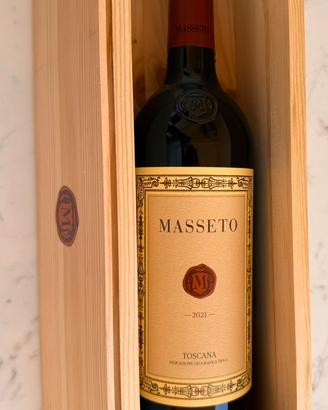 Masseto 2021 - JS 98/100 - Vino Top con cassetta
