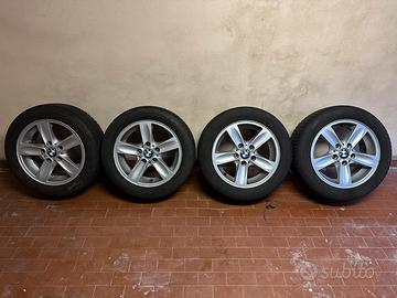 Cerchi 16” originali BMW Serie 1 con gomme Dunlop