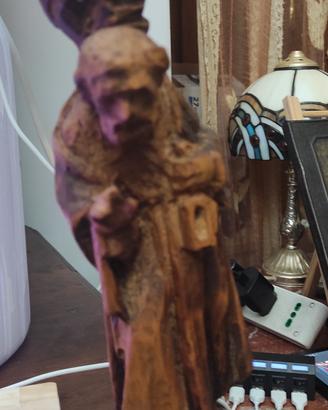 scultura in legno san Nicola 