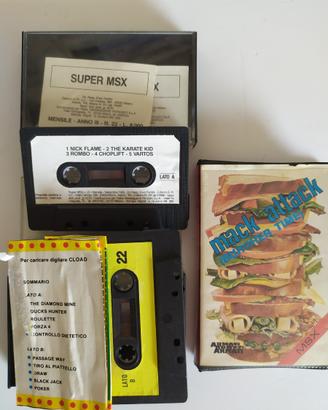 Cassette per MSX Vintage