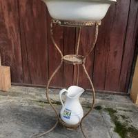 SET TOELETTA CAMERA FINE 800 CON LAVABO E BROCCA