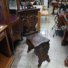 SEDIE PZ. 2 INTAGLIATI RINASCIMENTO