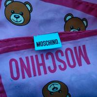 Foulard Moschino® Allover Teddy Bear 100% seta