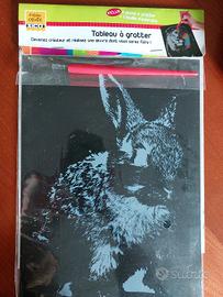 Coniglio disegno da "graffiare"