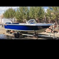 Barca solcio veneziano motore evinrude 737