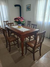 Soggiorno completo in legno