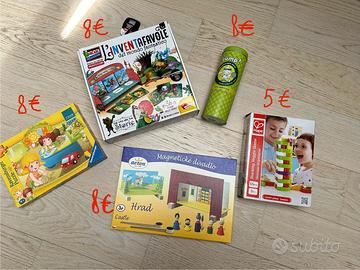 Giochi da tavola bambini 3-6 anni