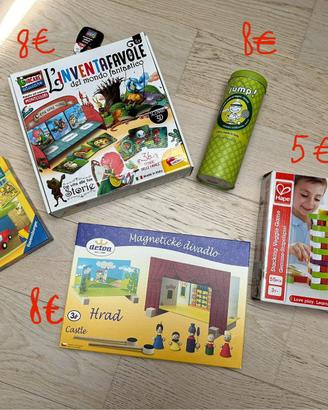 Giochi da tavola bambini 3-6 anni