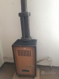 stufa a gas modello Alba innesto a rubinetto