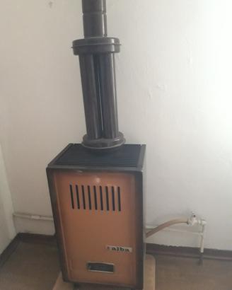 stufa a gas modello Alba innesto a rubinetto
