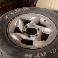 Cerchi in lega piu gomme galloper