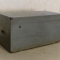 Baule cassapanca militare vintage