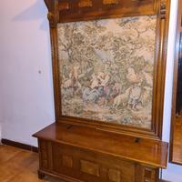 attaccapanni con panca