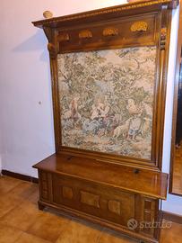 attaccapanni con panca