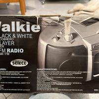 Walkie- TV B/N -Stereo portatile lettore CD- Radio