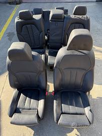 Tappezzeria in pelle nera per BMW X5 G05