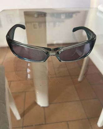 Occhiali unisex verdi, montatura spessa moderna