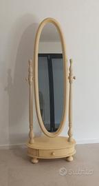 specchiiera girevole ovale