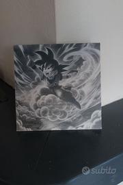 Quadretto decorativo Goku – 20x20 cm – Stile anime