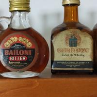 Lotto 23 mignon vintage liquori anni 70/ 80 da col